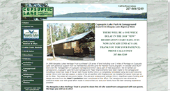 Desktop Screenshot of cupsupticcampground.com